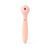 Вакуумний симулятор з вібратором KISSTOY Polly Max Pink SO9558 фото
