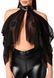 Болеро Noir Handmade F349 Tulle bolero - 3XL чорне