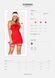 Пеньюар Obsessive Kissmas chemise red 2XL/3XL