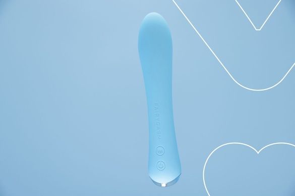 Вібратор з підігрівом FairyGasm WowGenie blue SX0653 фото