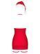 Пеньюар Obsessive Kissmas chemise red 2XL/3XL