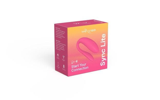 Смарт-вібратор для пар We-Vibe Sync Lite Pink SO8766 фото