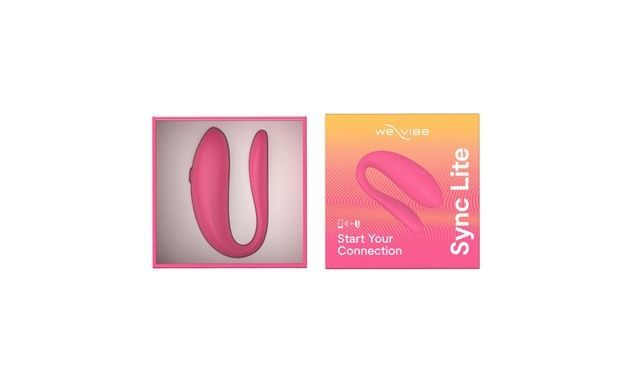 Смарт-вібратор для пар We-Vibe Sync Lite Pink SO8766 фото