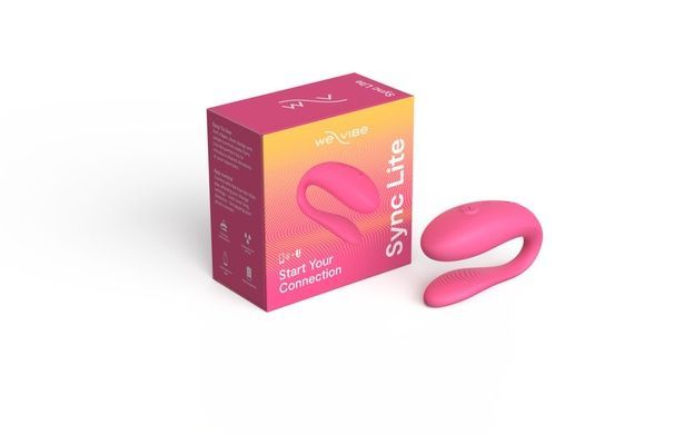Смарт-вібратор для пар We-Vibe Sync Lite Pink SO8766 фото
