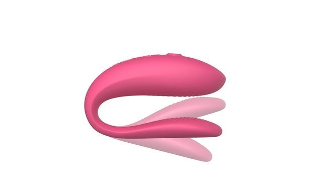 Смарт-вібратор для пар We-Vibe Sync Lite Pink SO8766 фото