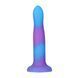 Фалоімітатор що світиться в темряві ADDICTION Rave 8 Dildo Blue Purple SO6851 фото 3