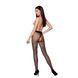 Колготки с открытым доступом, контрастная линия Passion TIOPEN 010 1/2 (20 den), black