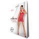 Бодистокинг-платье с открытой грудью Passion BS092 red One size