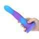Фалоімітатор що світиться в темряві ADDICTION Rave 8 Dildo Blue Purple SO6851 фото 5