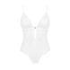 Еротичне напівпрозоре боді Obsessive Heavenlly crotchless teddy M/L, з доступом