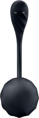 Виброяйцо Satisfyer Ribbed Petal Connect App Black SX1221 фото