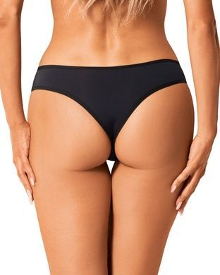 Женские трусики для повседневной носки Obsessive Bella Rou M/L черные
