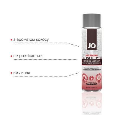 Смазка с кокосовым маслом JO Coconut WARMING 120мл SO1697 фото