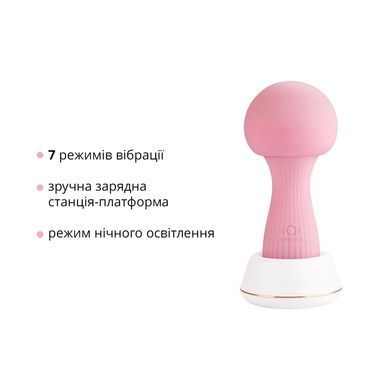 Вібромасажер Otouch MUSHROOM Pink SO9426 фото