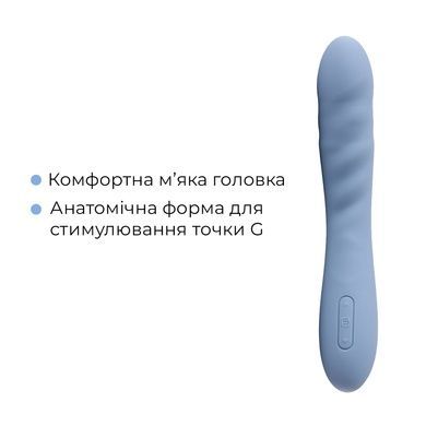 Вибратор с пульсацией Svakom Ava Neo Cornflower Blue SO8977 фото