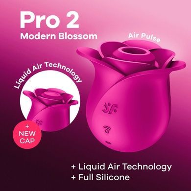 Кліторальний стимулятор Satisfyer Pro 2 Modern Blossom SO8776 фото