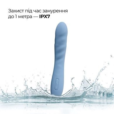 Вибратор с пульсацией Svakom Ava Neo Cornflower Blue SO8977 фото