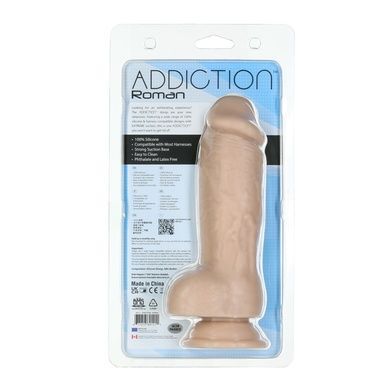 Фаллоимитатор ADDICTION Roman 8 Girthy Dong SO6852 фото