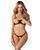 Комплект Obsessive Euridia 2-pcs crotchless set XL/2XL