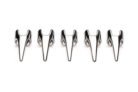 Набір кілець з кігтями Master Series Five-Piece Sensation Claw Rings - Silver