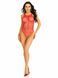 Боді-сітка Leg Avenue Net snap crotch tank bodysuit Red, One Size