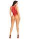 Боді-сітка Leg Avenue Net snap crotch tank bodysuit Red, One Size
