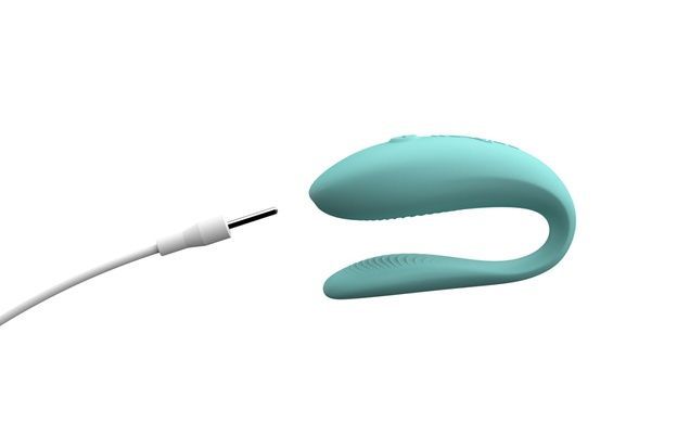 Смарт-вибратор для пар We-Vibe Sync Lite Aqua SO8767 фото