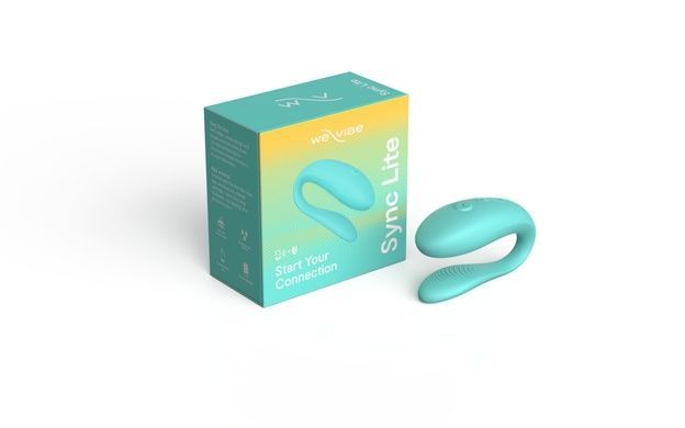 Смарт-вибратор для пар We-Vibe Sync Lite Aqua SO8767 фото