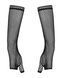 Сетчатые митенки Obsessive Darkie mittens, black