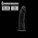 Фаллоимитатор SilexD Robby Black диаметр 3,5см SO3459 фото 3