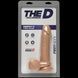 Фаллоимитатор Doc Johnson D Perfect D 7 Inch With Balls FIRMSKYN диаметр 4,5 см SO2822 фото 2