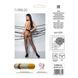 Колготки з відкритим доступом, контрастна лінія Passion TIOPEN 010 3/4 (20 den), black