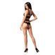 Сексуальный боди с вырезами Passion BS083 black One size