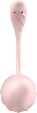 Виброяйцо Satisfyer Ribbed Petal Connect App Rose SX1222 фото