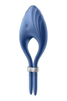 Ерекційне віброкільце-ласо Satisfyer Duelist Blue SO6275 фото