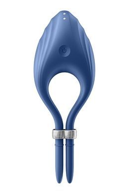 Ерекційне віброкільце-ласо Satisfyer Duelist Blue SO6275 фото