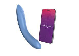Смарт вібратор We-Vibe Rave 2 Twisted Pleasure Blue SO8768 фото