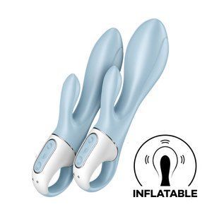 Вібратор-кролик надувний Satisfyer Air Pump Bunny 1 SX2180 фото