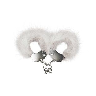 Наручники металлические Adrien Lastic White AD30310 фото