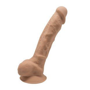 Фалоімітатор SilexD Tomas Caramel діаметр 4,9см SO5018 фото