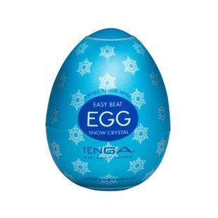 Мастурбатор-яйце Tenga Egg Snow Crystal з лубрикантом SO8063 фото