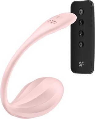 Виброяйцо Satisfyer Ribbed Petal Connect App Rose SX1222 фото