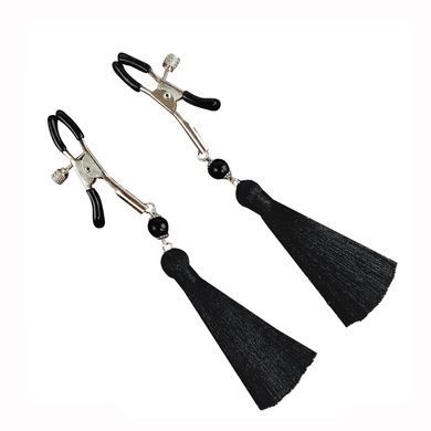 Зажим для сосков Art of Sex Black Tassels SO5856 фото