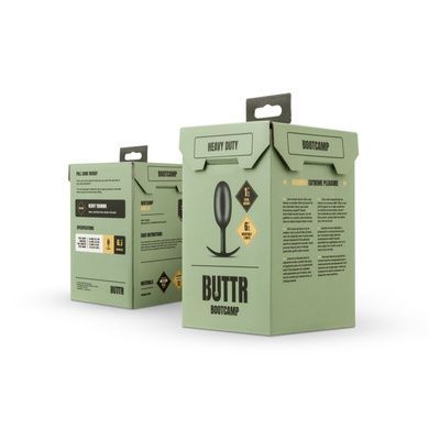 Анальна пробка BUTTR - Heavy Duty Weighted Butt Plug SX2202 фото