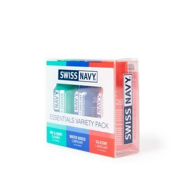 Набор Swiss Navy Essentials Variety Pack 3х30мл SX1362 фото