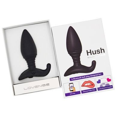 Анальна смарт вібропробка Lovense Hush розмір S SO4084 фото
