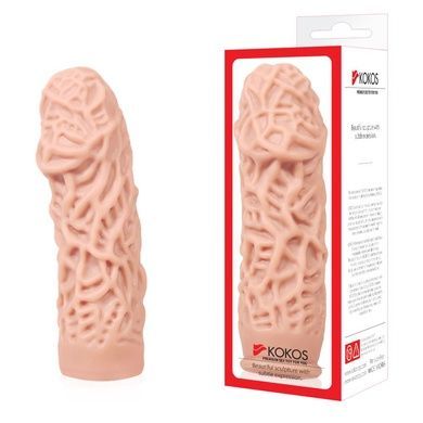 Насадка на член Kokos Extreme Sleeve ES.12 розмір M SO2492 фото