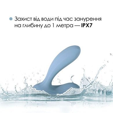 Смарт-вібратор в трусики Svakom Erica Dusty Blue SO8978 фото