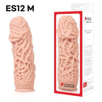 Насадка на член Kokos Extreme Sleeve ES.12 розмір M SO2492 фото