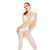 Бодистокинг Passion BS030 white, комбинезон, имитация топа и леггинсов S/M/L